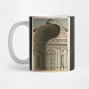 Section drawing of a Pavilion Colour Mug